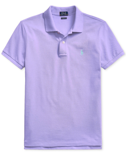 Polo Ralph Lauren Women's Classic-Fit Mesh Polo Shirt - Cactus Purple