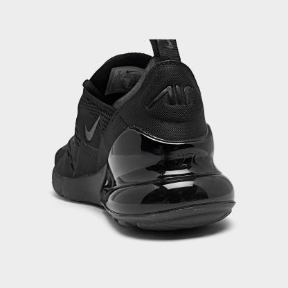 Women's Nike Air Max 270 Casual Shoes - Black/Black/Black