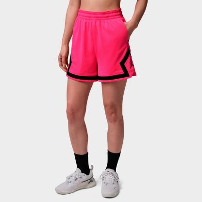 Women's Jordan Sport 4" Diamond Basketball Shorts - Hyper Pink/Black - view 1