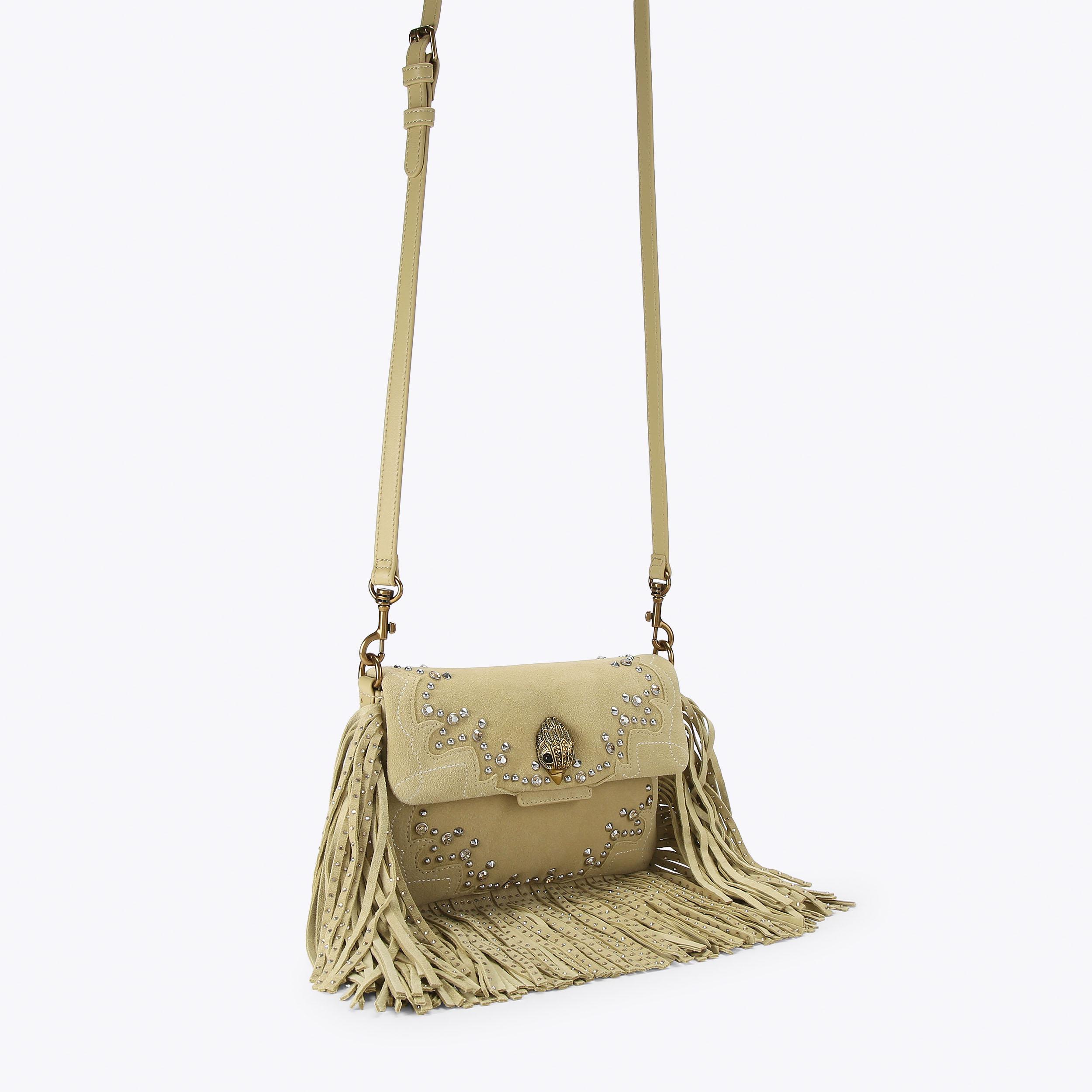 Kurt Geiger London Oxford Fringe Shoulder Bag - White - view 3