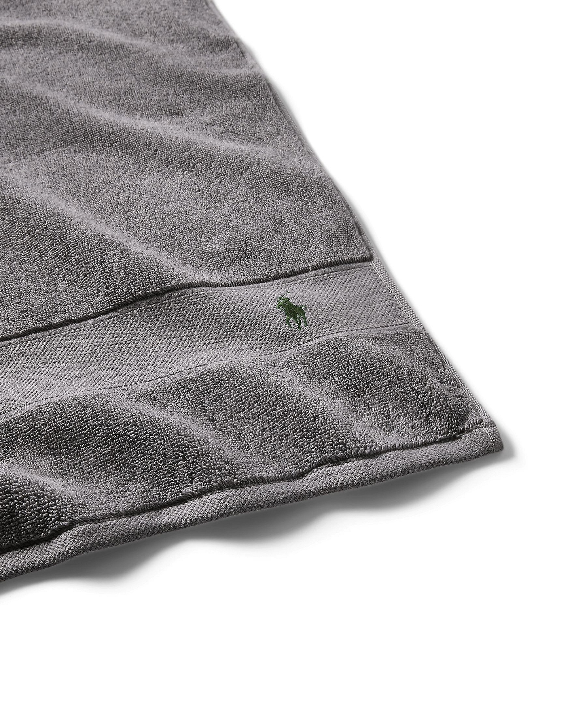 Polo Ralph Lauren Polo Player Cotton Bath Towel, 58" x 30" - Barclay Heather