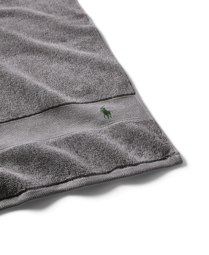 Polo Ralph Lauren Polo Player Cotton Bath Towel, 58" x 30" - Barclay Heather