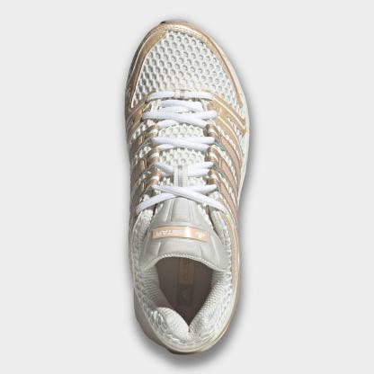 Women's adidas Adistar Control 5 Pony Print Casual Shoes - Part 3 - Off White/Blush Pink/Grey Two - Top view