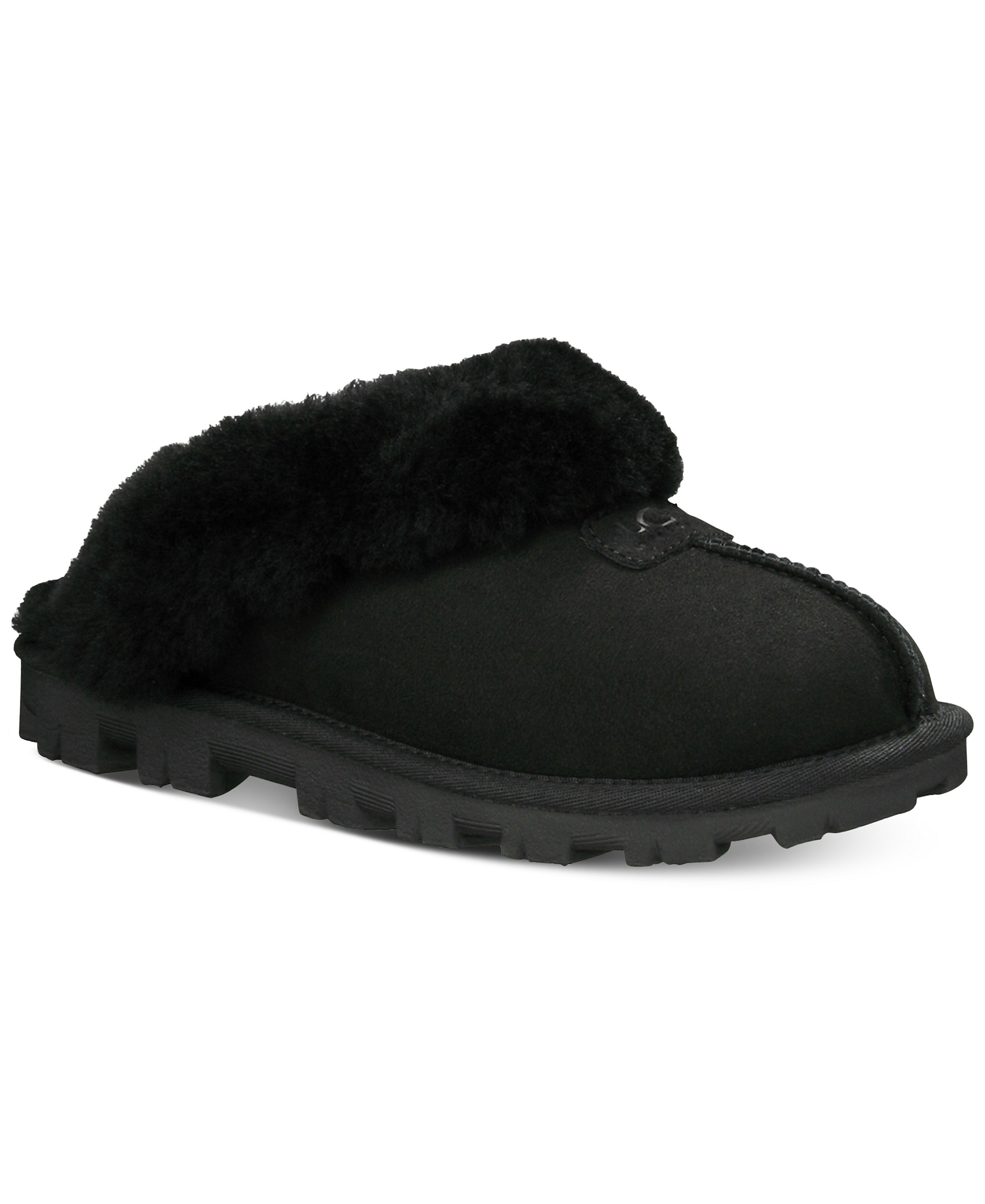 UGG® Women's Coquette Slip-On Slide Slippers - Black