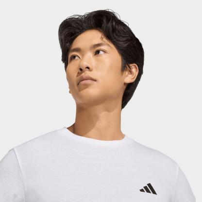 Men's adidas Workout Essentials Feelready T-Shirt - White - view 4