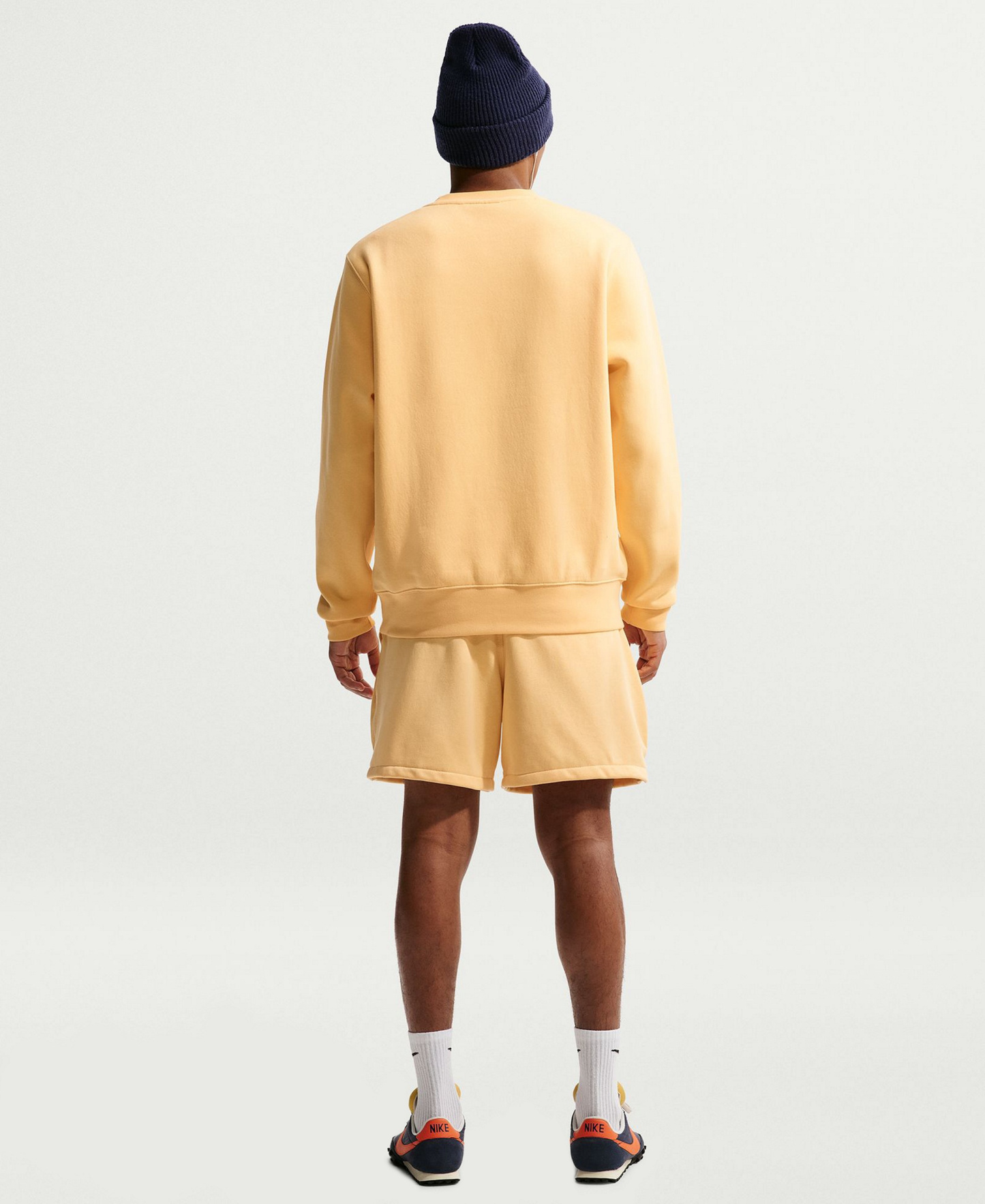 Nike Men's Club French Terry Flow Pull-On Shorts - Topaz Gold