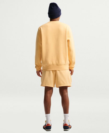 Nike Men's Club French Terry Flow Pull-On Shorts - Topaz Gold
