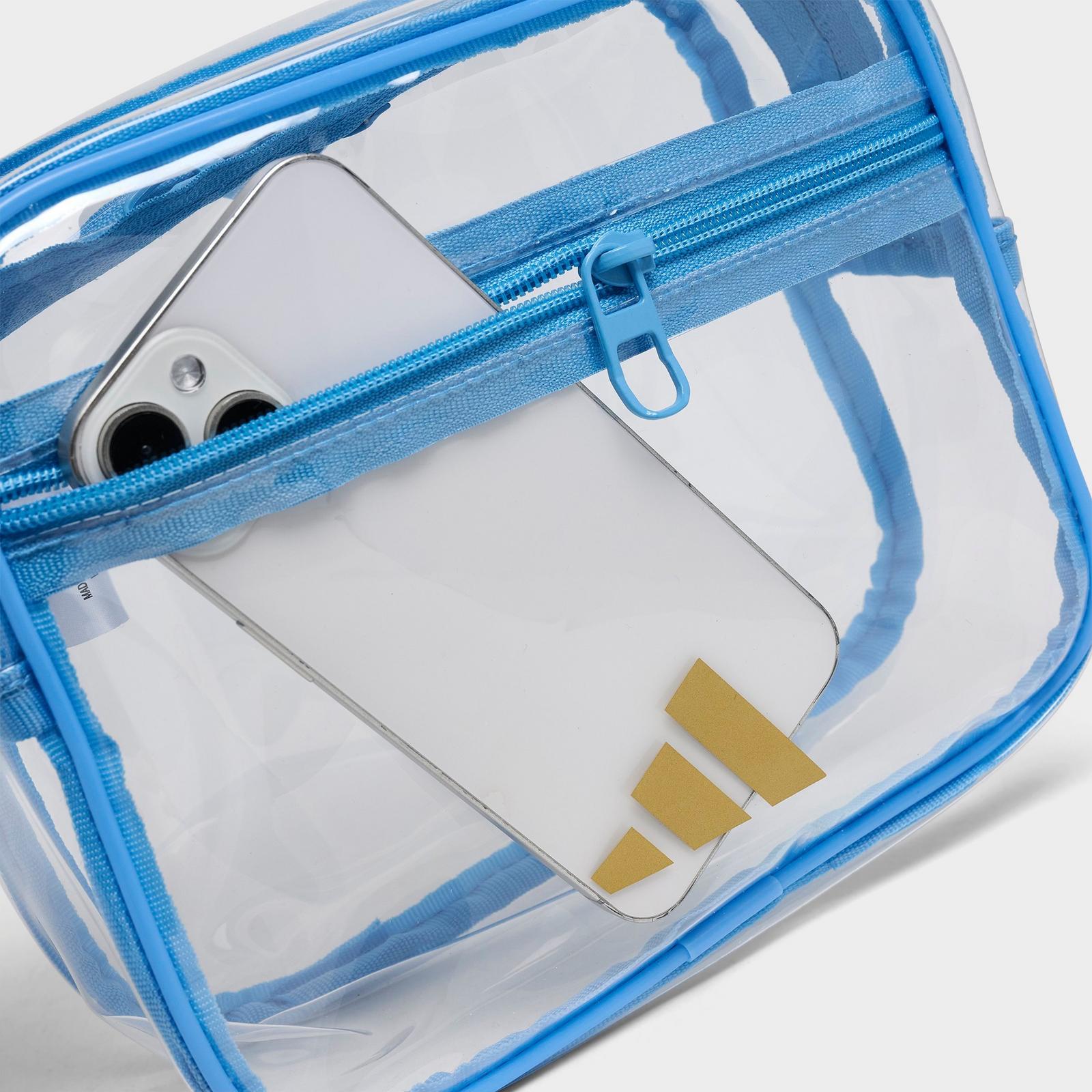 adidas Argentina Official Emblem Clear Bag - Clear/Blue - view 7