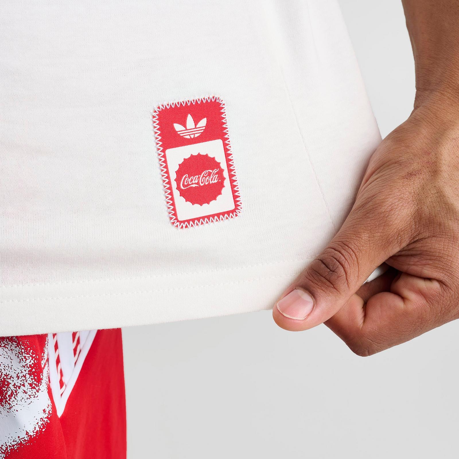 Men's adidas x Coca-Cola Treffie Graphic T-Shirt - White - view 6