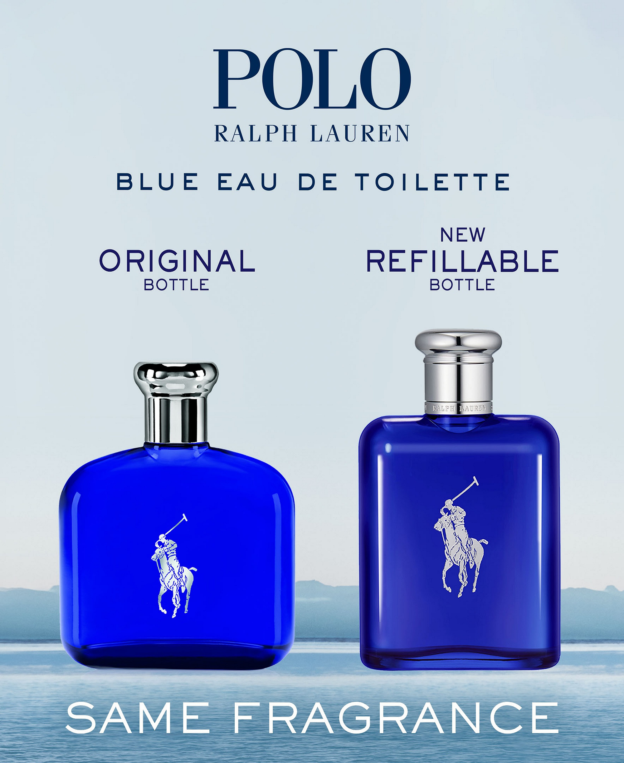 Ralph Lauren Polo Blue Eau de Toilette Spray, 6.7 oz.