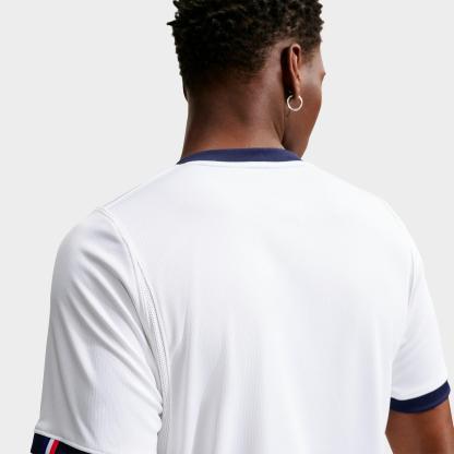 Men's Nithtke Paris Saint-Germain 2026-27 Stadium Away Dri-FIT Replica Soccer Jersey - White/College Navy/College Navy