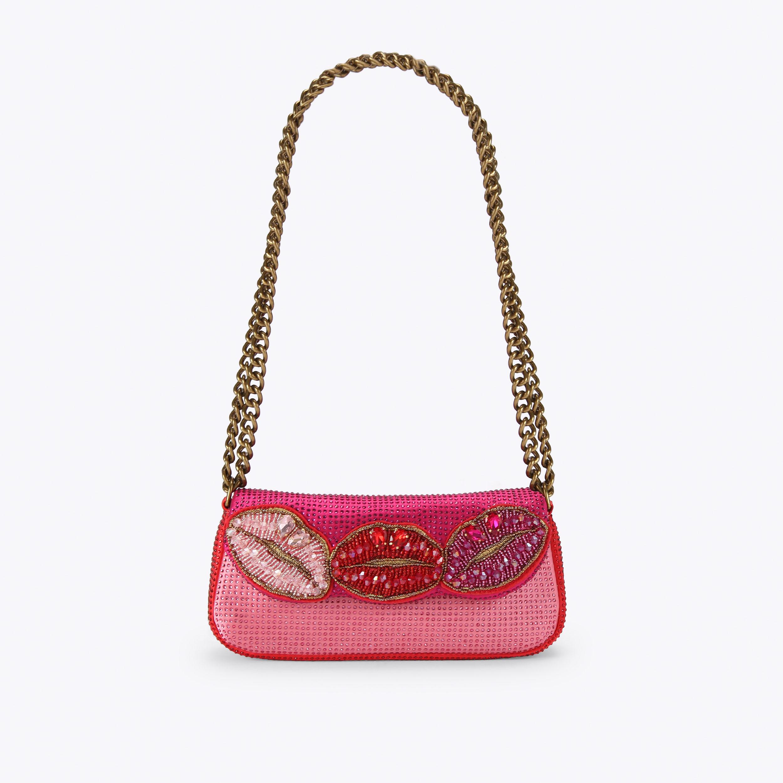 Kurt Geiger London Pickle Shoulder Kiss - Pink