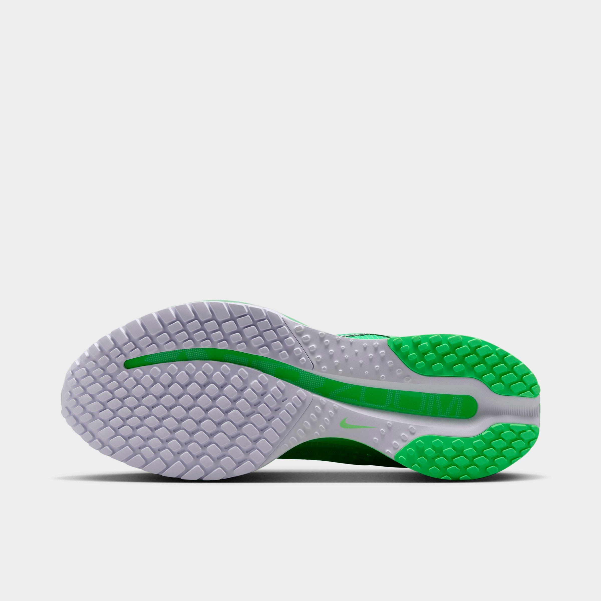 Women's Nithtke Pegasus Premium Running Shoes - Part 2 - Illusion Green/White/Metallic Silver - Bottom view