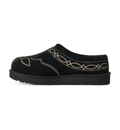 UGG® Women's Tasman Western Slip-On Slippers - Black