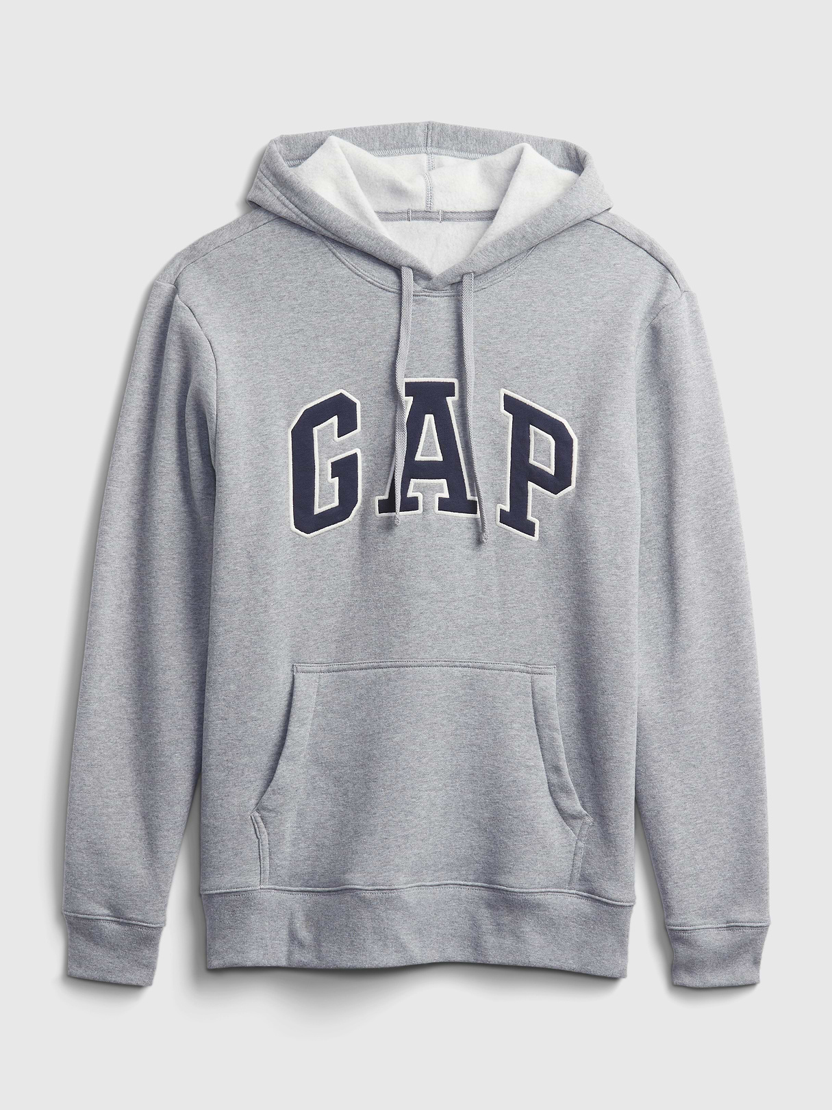 Adult VintageSoft Arch Logo Hoodie - medium heather gray