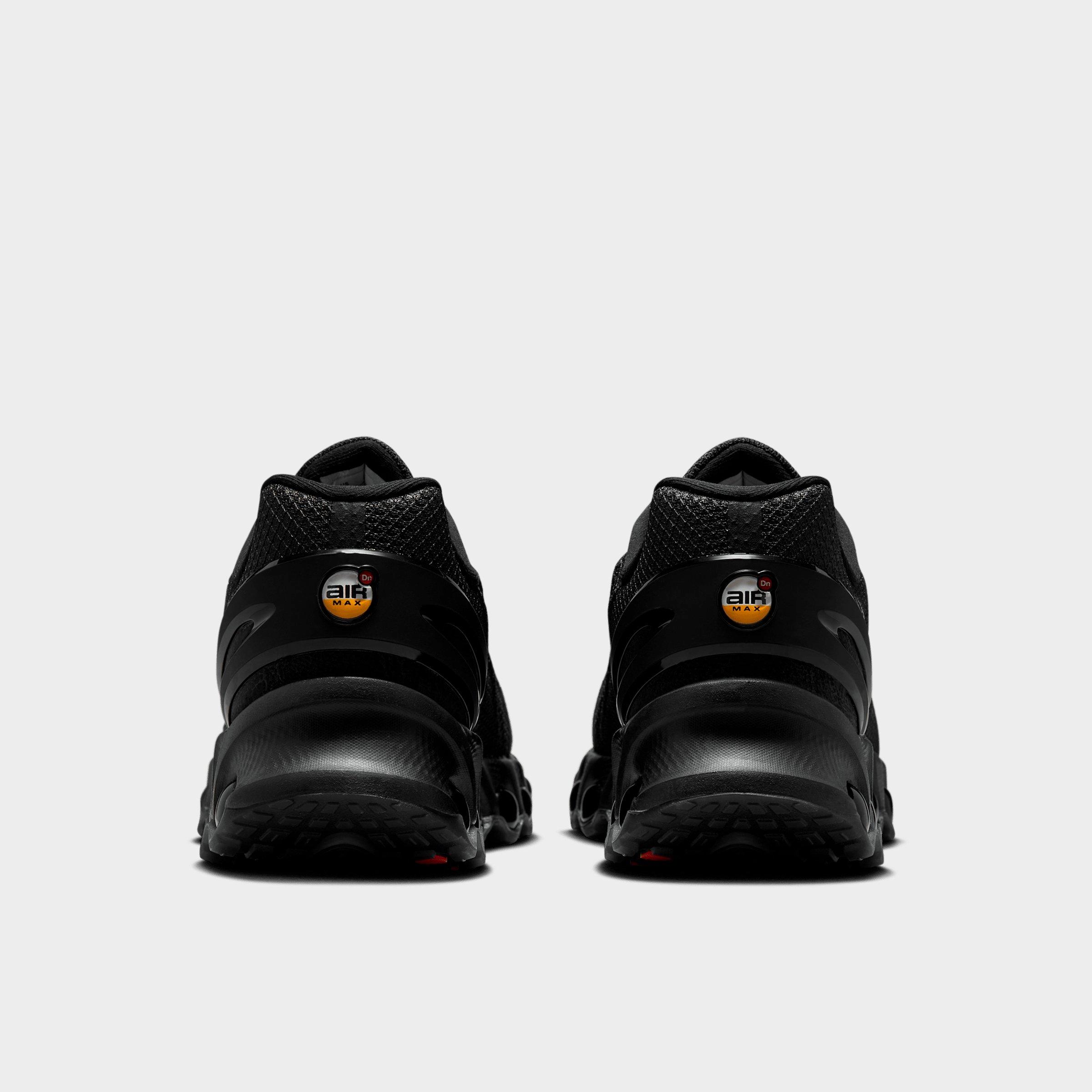 Men's Nithtke Air Max Dn8 Casual Shoes - Black/Black - Back view