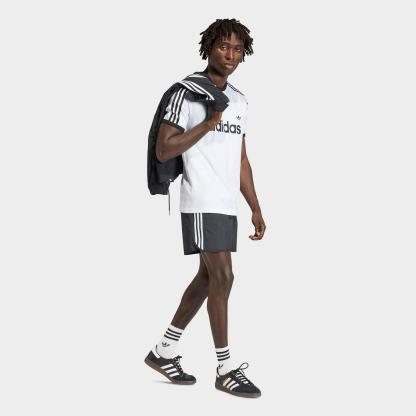Men's adidas Originals adicolor Sprinter Shorts - Black - view 2
