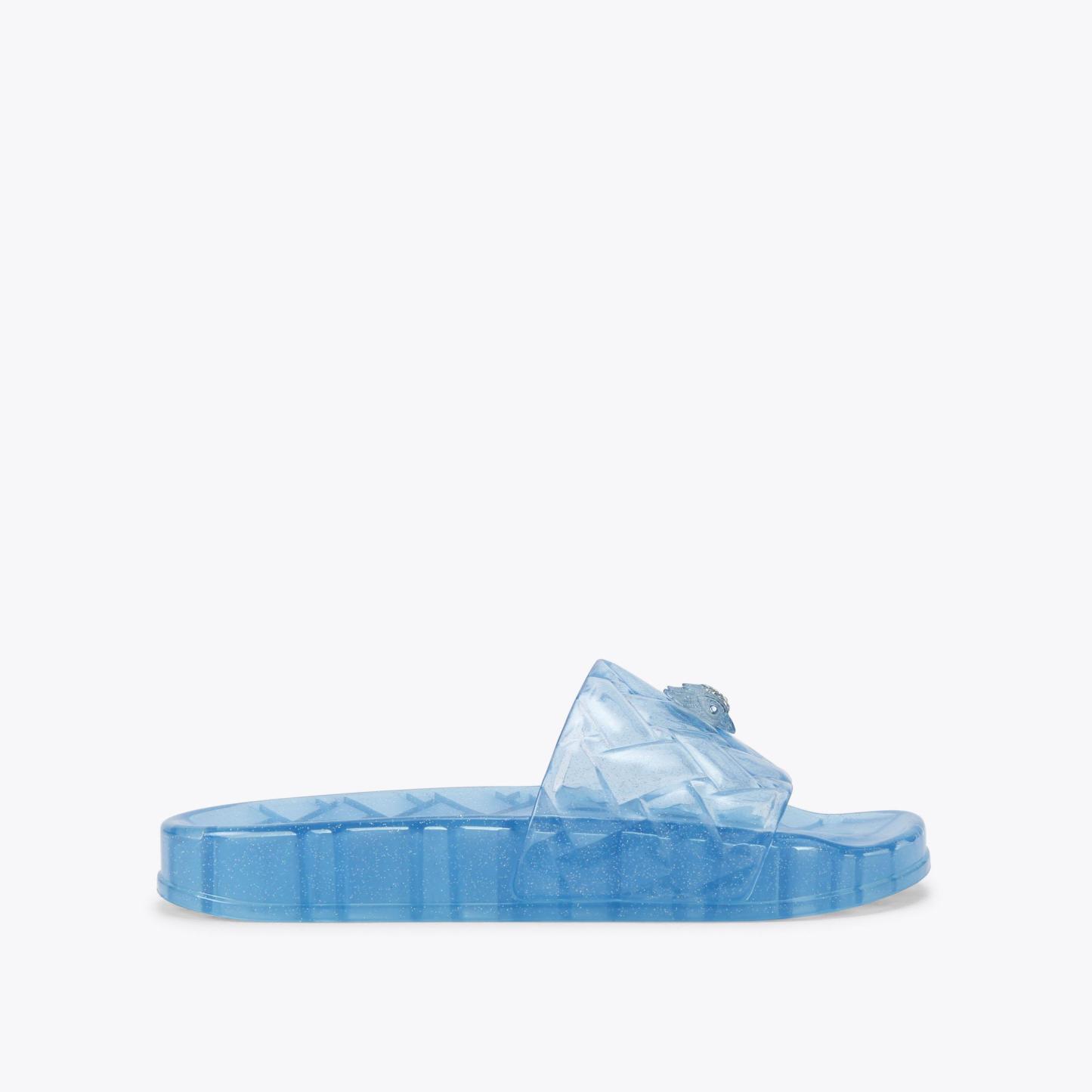 Kurt Geiger London Meena Jelly Slide - Blue