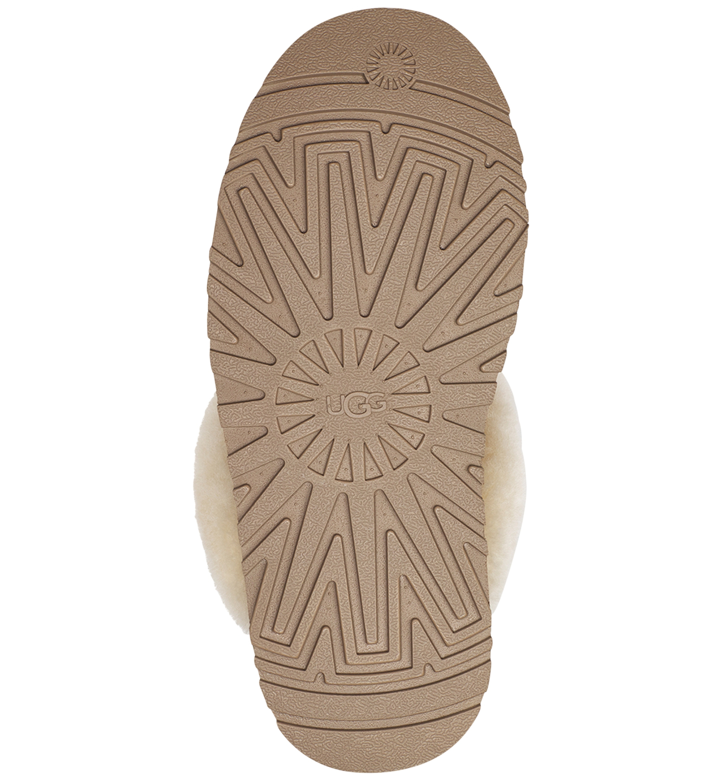 UGG® Women's Disquette Slip-On Clog Slippers - Chestnut