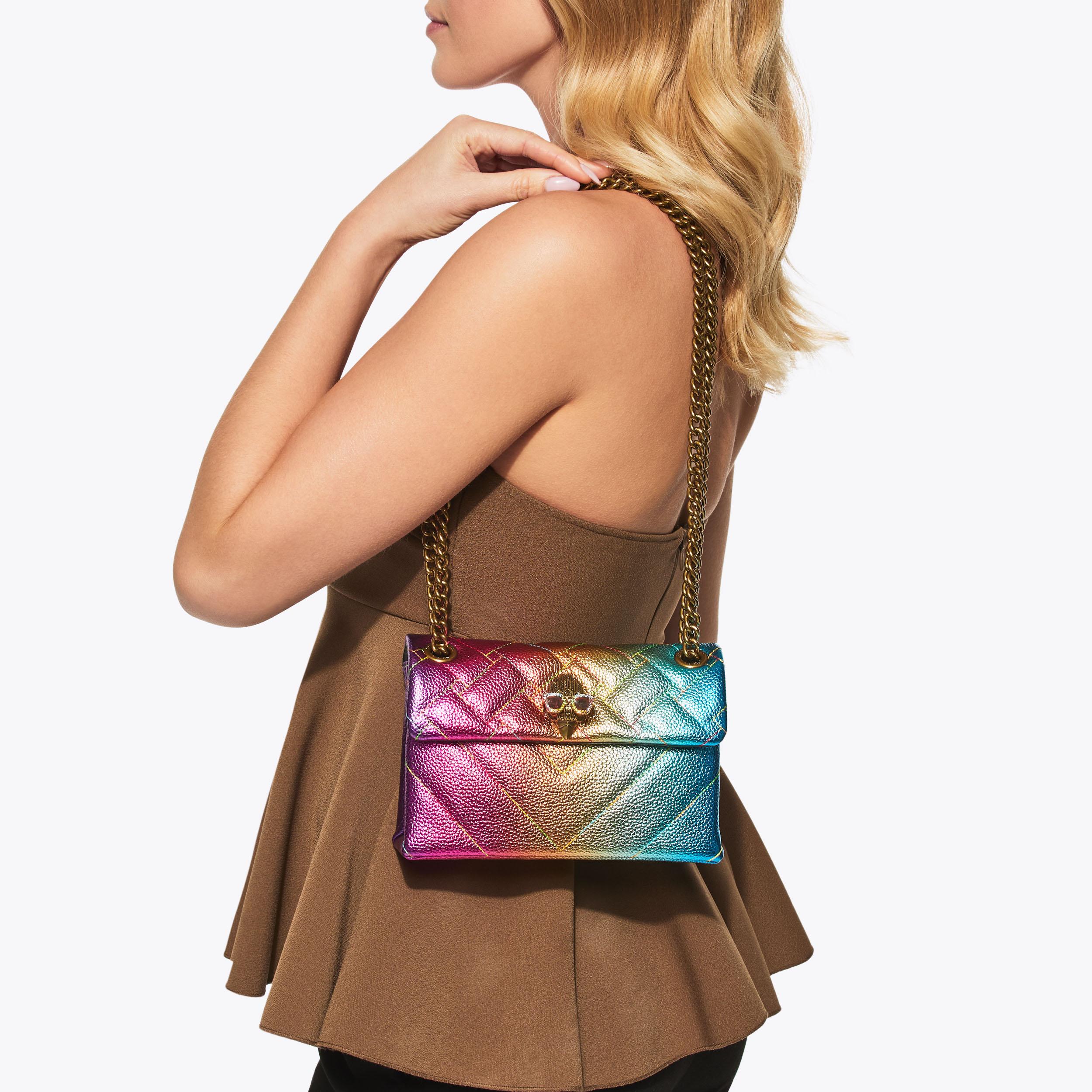 Kurt Geiger London Mini Leather Kensington Bag - Multi Colored - view 2
