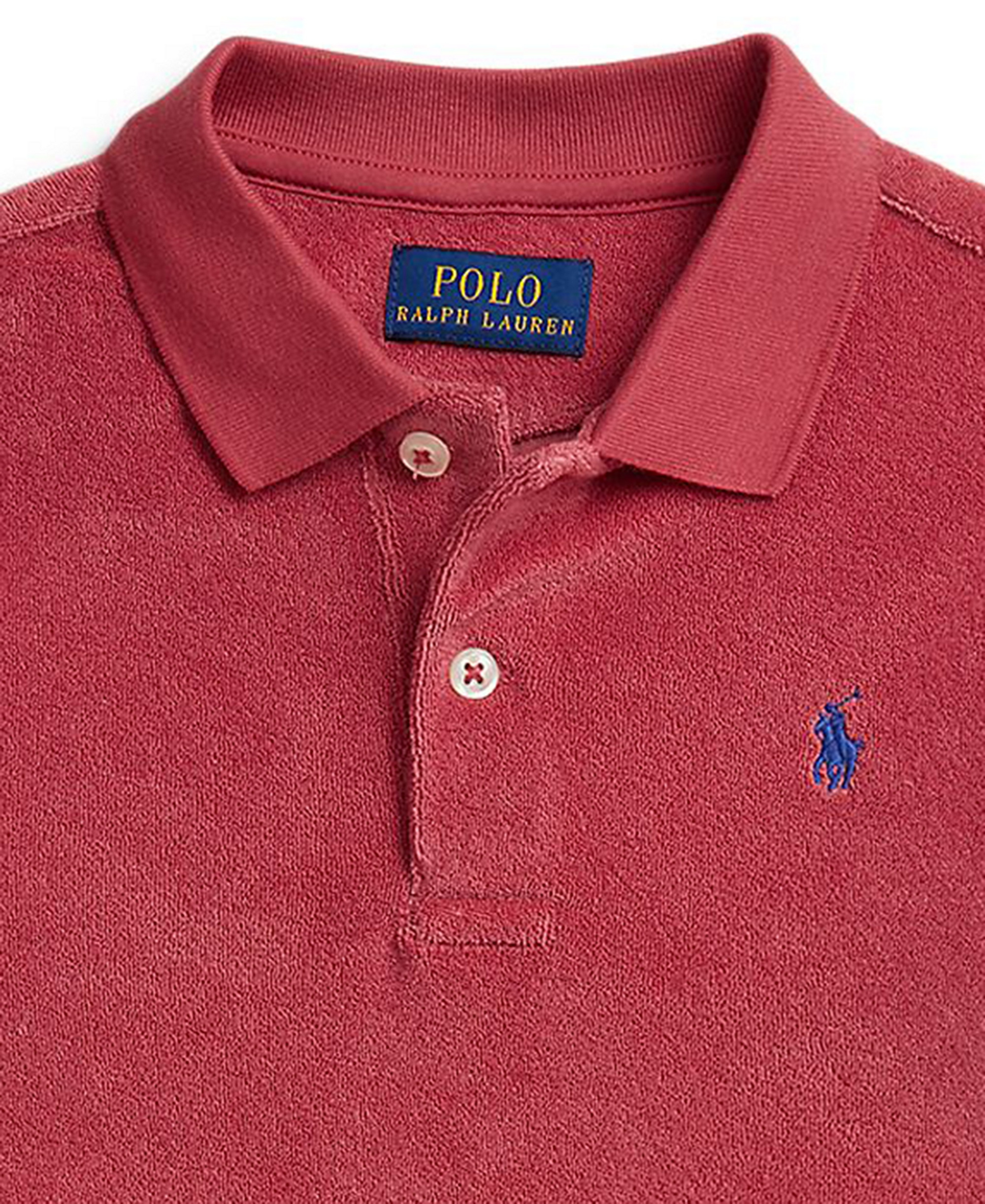 Polo Ralph Lauren Boys' 2-7 Short-Sleeve Terry Polo Shirt & Shorts, 2-Piece Set - Nantucket Red