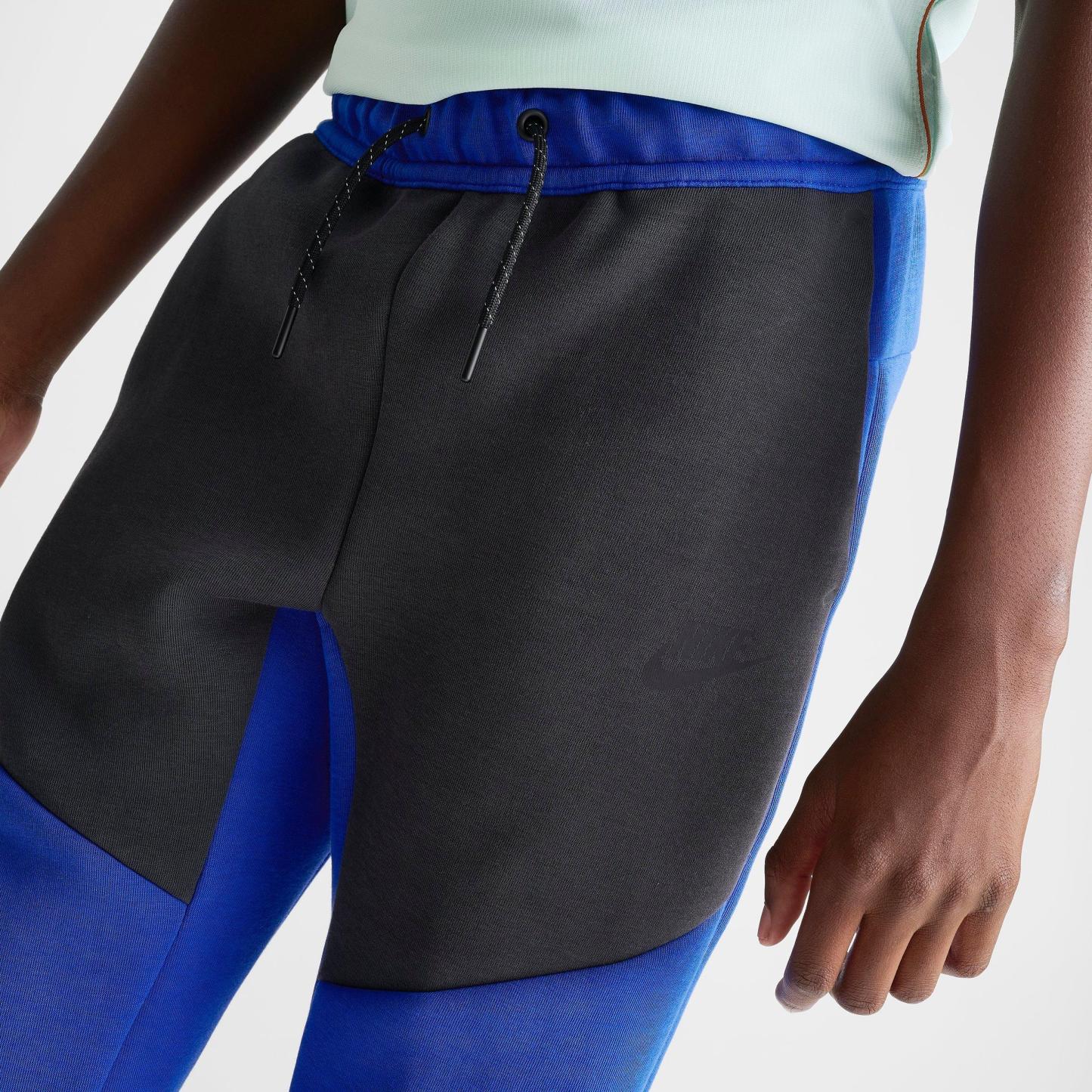 Big Kids' Nithtke Sportswear Tech Fleece Reflective Jogger Pants - Game Royal/Anthracite/Black/Black