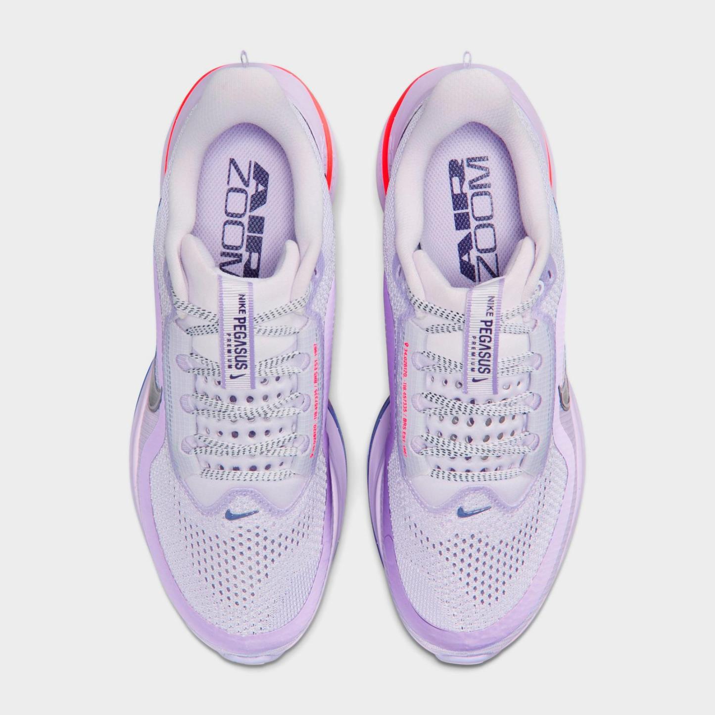 Women's Nike Pegasus Premium Running Shoes - Barely Grape/Violet Mist/Sapphire/Purple Dynasty