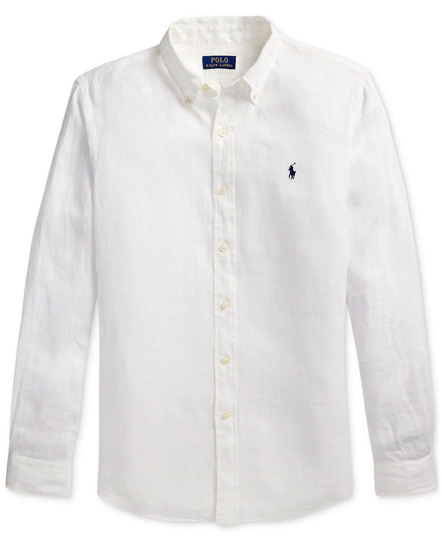 Polo Ralph Lauren Men's Classic-Fit Linen Shirt - Ceramic White