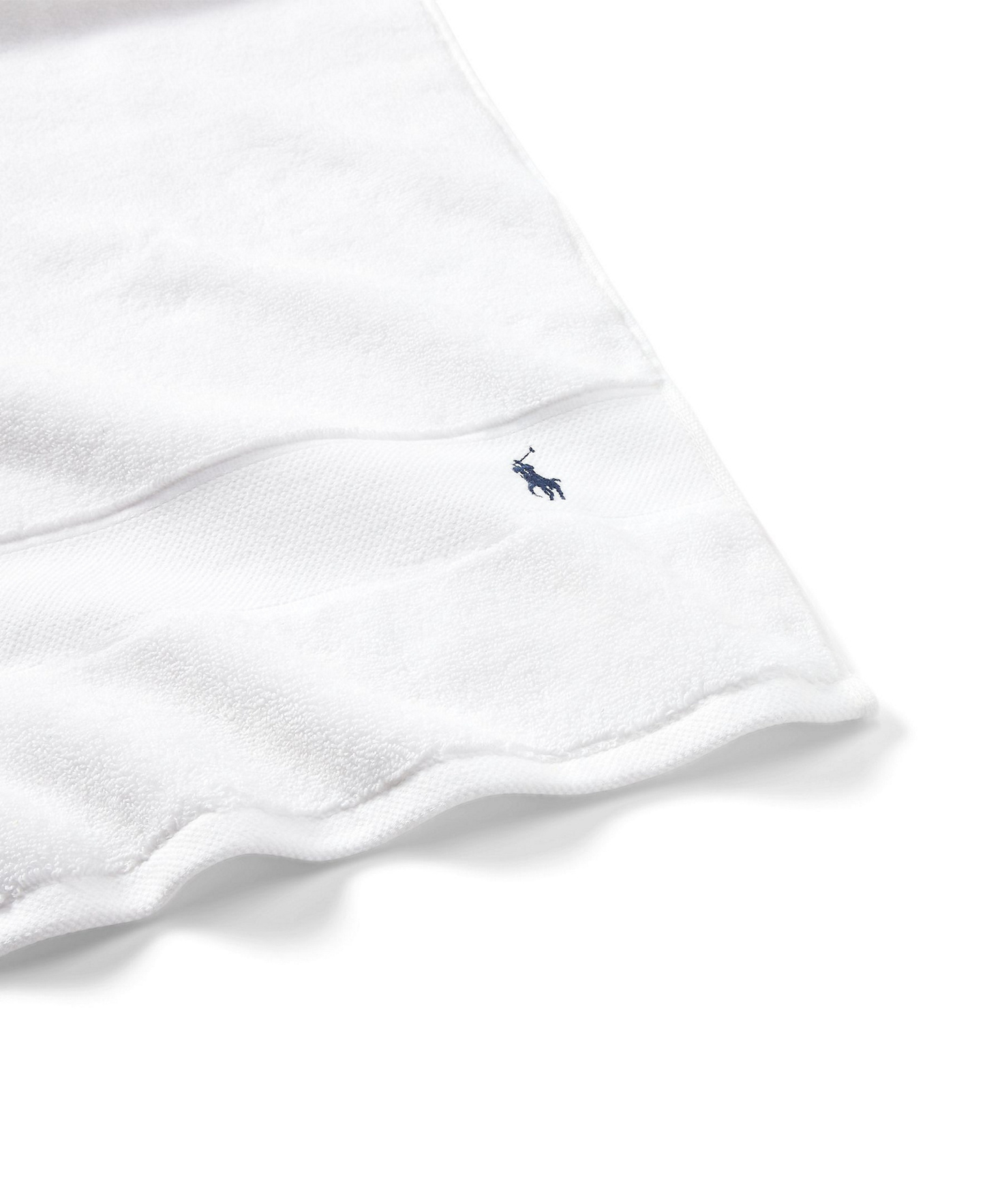 Polo Ralph Lauren Polo Player Cotton Bath Towel, 58" x 30" - White