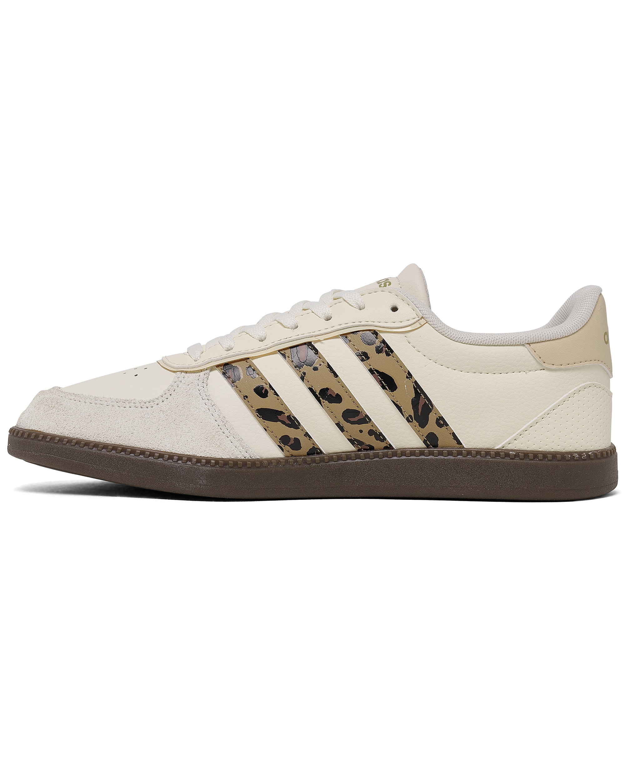 adidas Big Girls Break net Sleek Lifestyle Sneakers from Finish Line - White, Cardboard, Sand