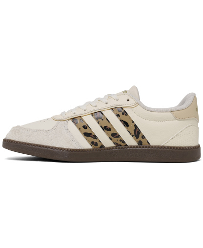 adidas Big Girls Break net Sleek Lifestyle Sneakers from Finish Line - White, Cardboard, Sand