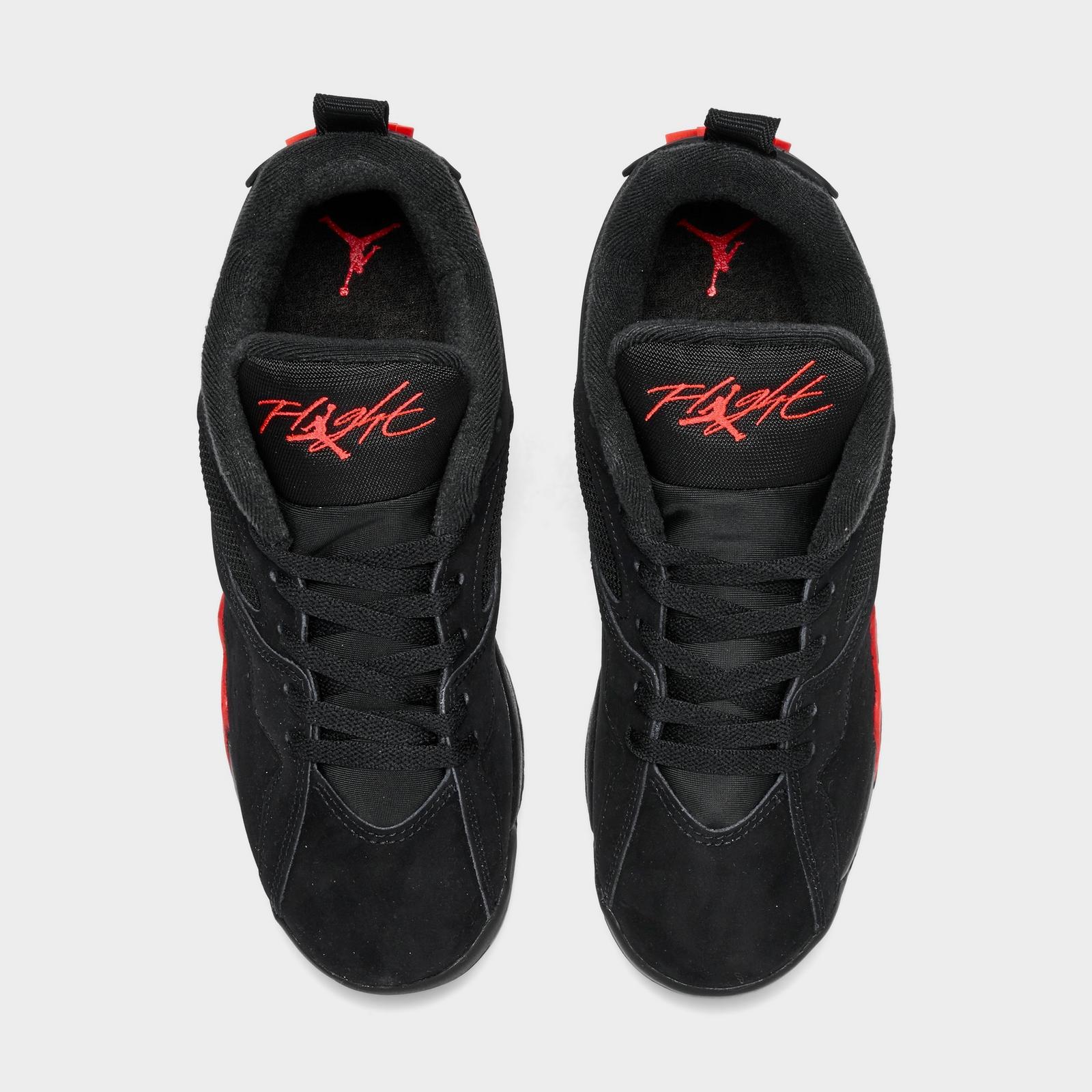 Big Kids' Air Jordan MVP 92 Basketball Shoes - Black/Infrared 23 - view 5