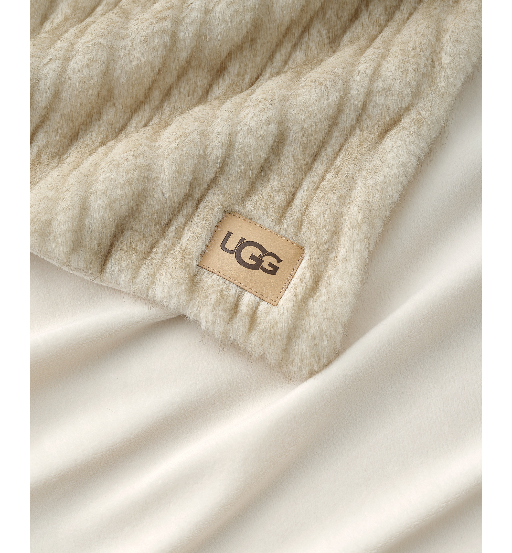 UGG® Jennis Throw, 50" x 70" - Mustard Seed