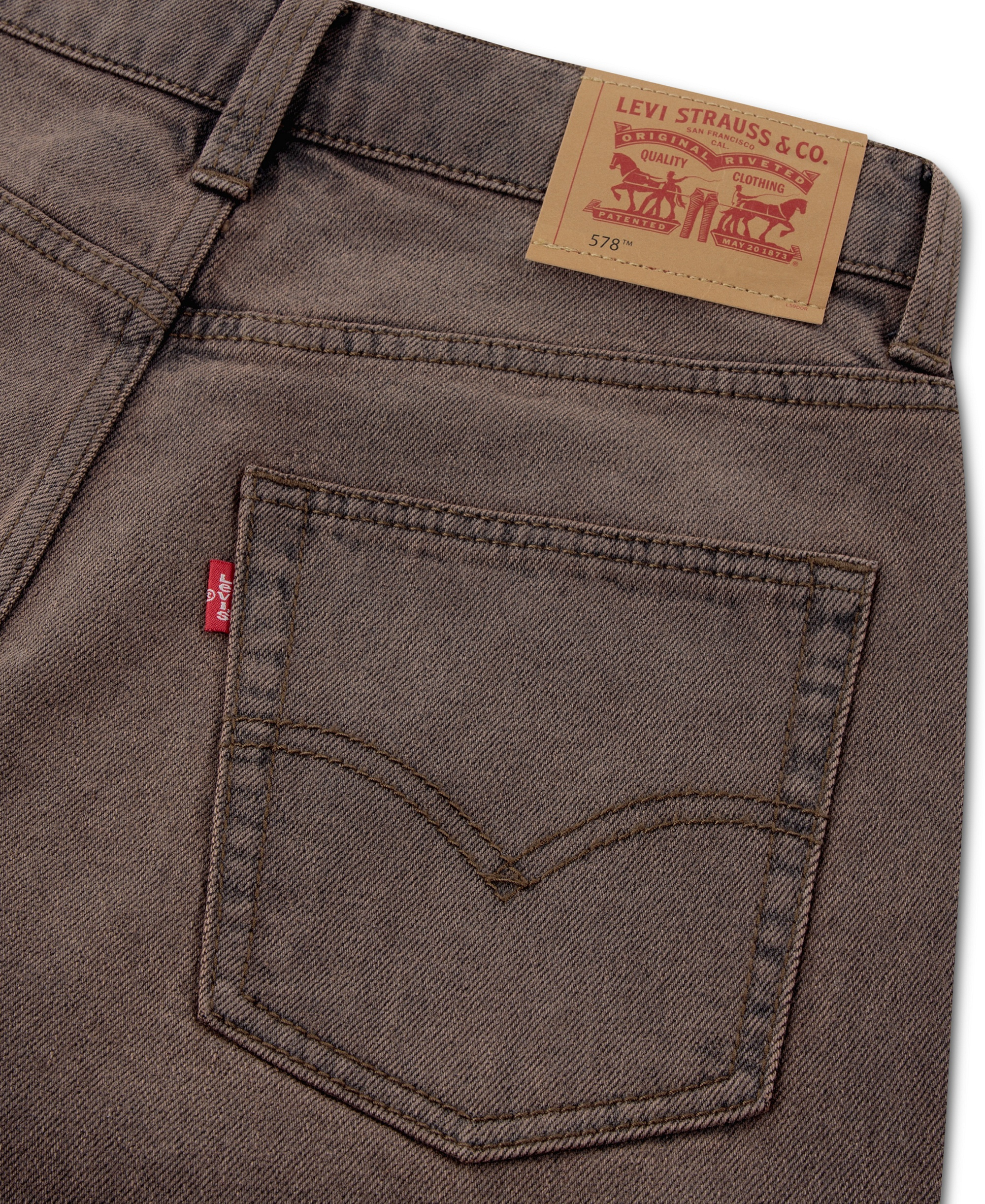 Levi's Boys' 8-20 578 Baggy-Fit Jeans - Jupiter