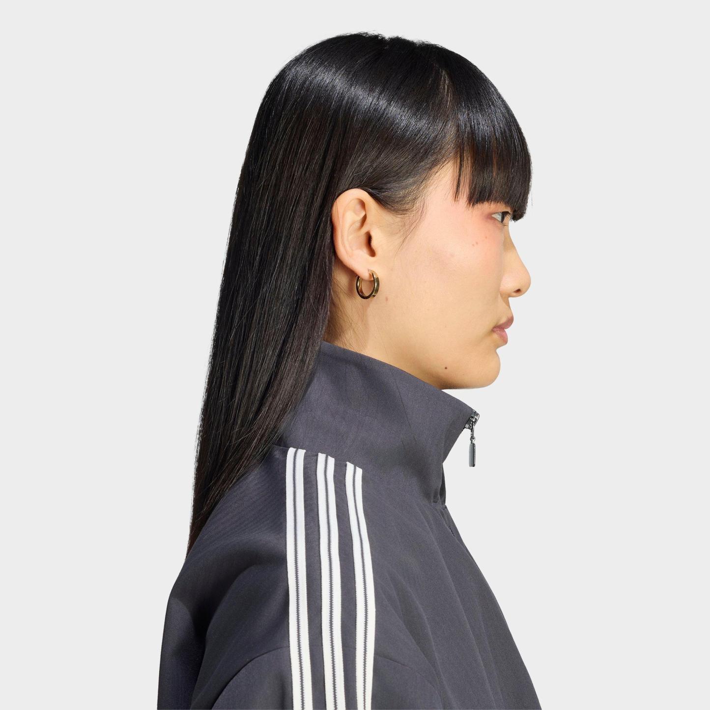 Women's adidas Originals Firebird Track Top - Utility Black/Cloud