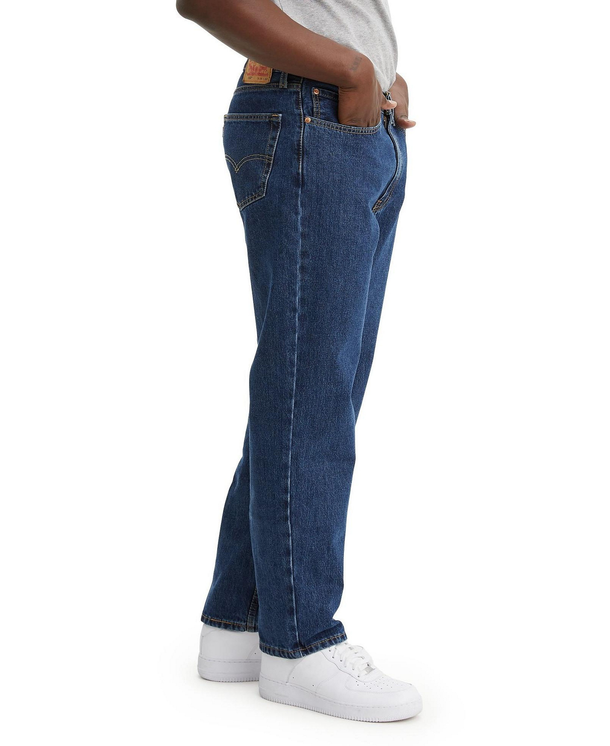 Levi's Men’s 550 Relaxed Fit Jeans - Dark Stonewash