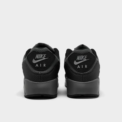 Men's Nithtke Air Max 90 Casual Shoes - Part 3 - Black/Black/Iron Grey/Cool Grey - Back view