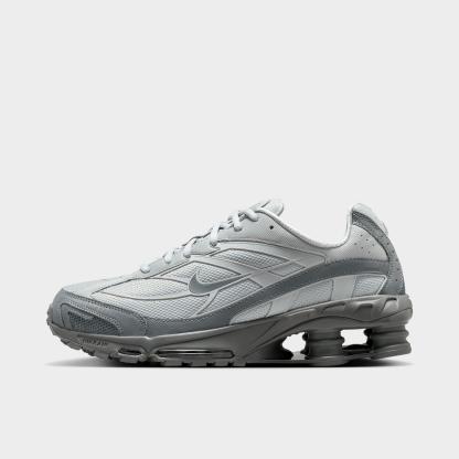 Men's Nithtke Shox Ride 2 Casual Shoes - Light Smoke Grey/Smoke Grey/Smoke Grey - Left shoe facing left. Outside of the shoe.