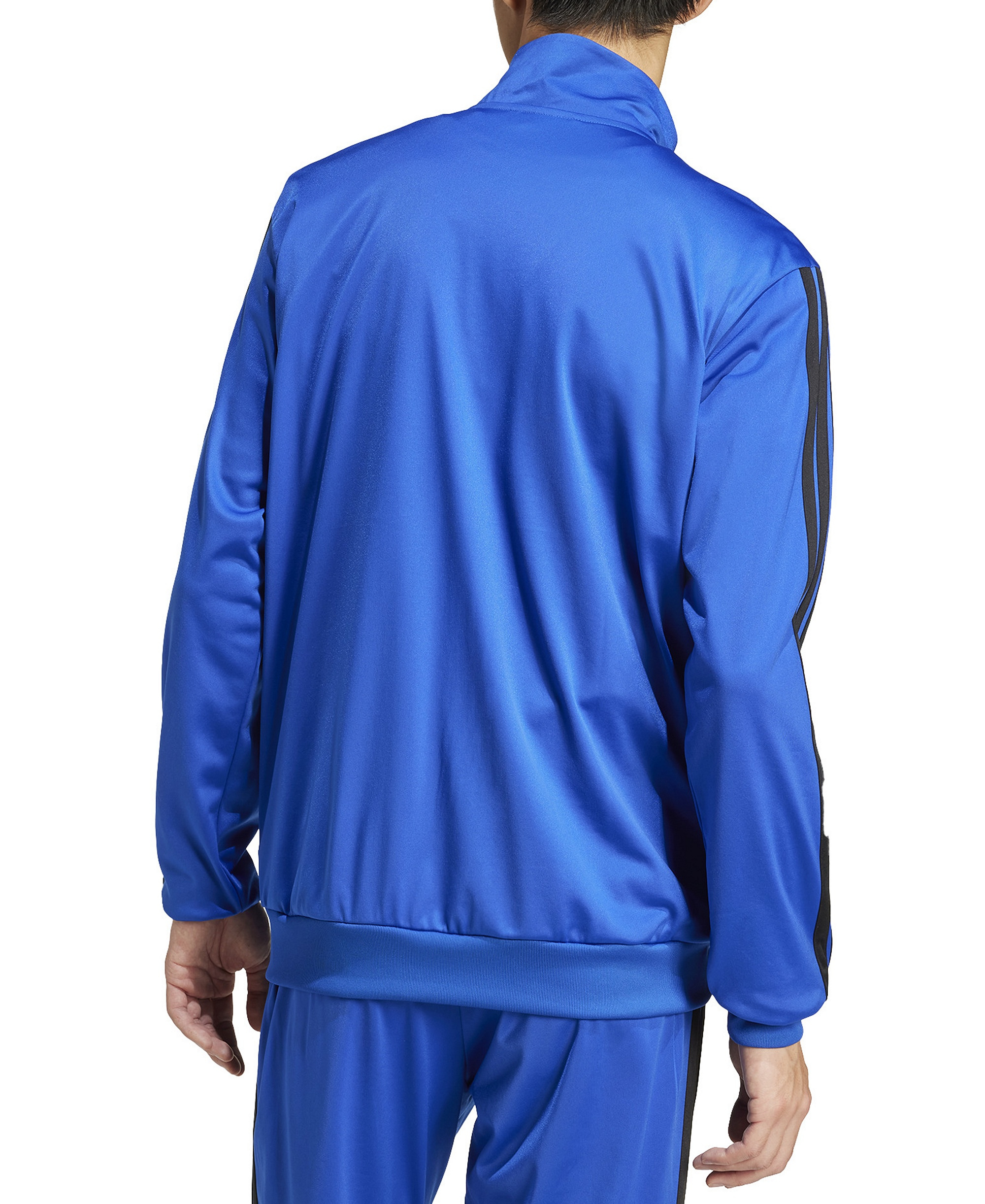 adidas Men's 3-Stripes Tricot Track Jacket - Team Royal/Black