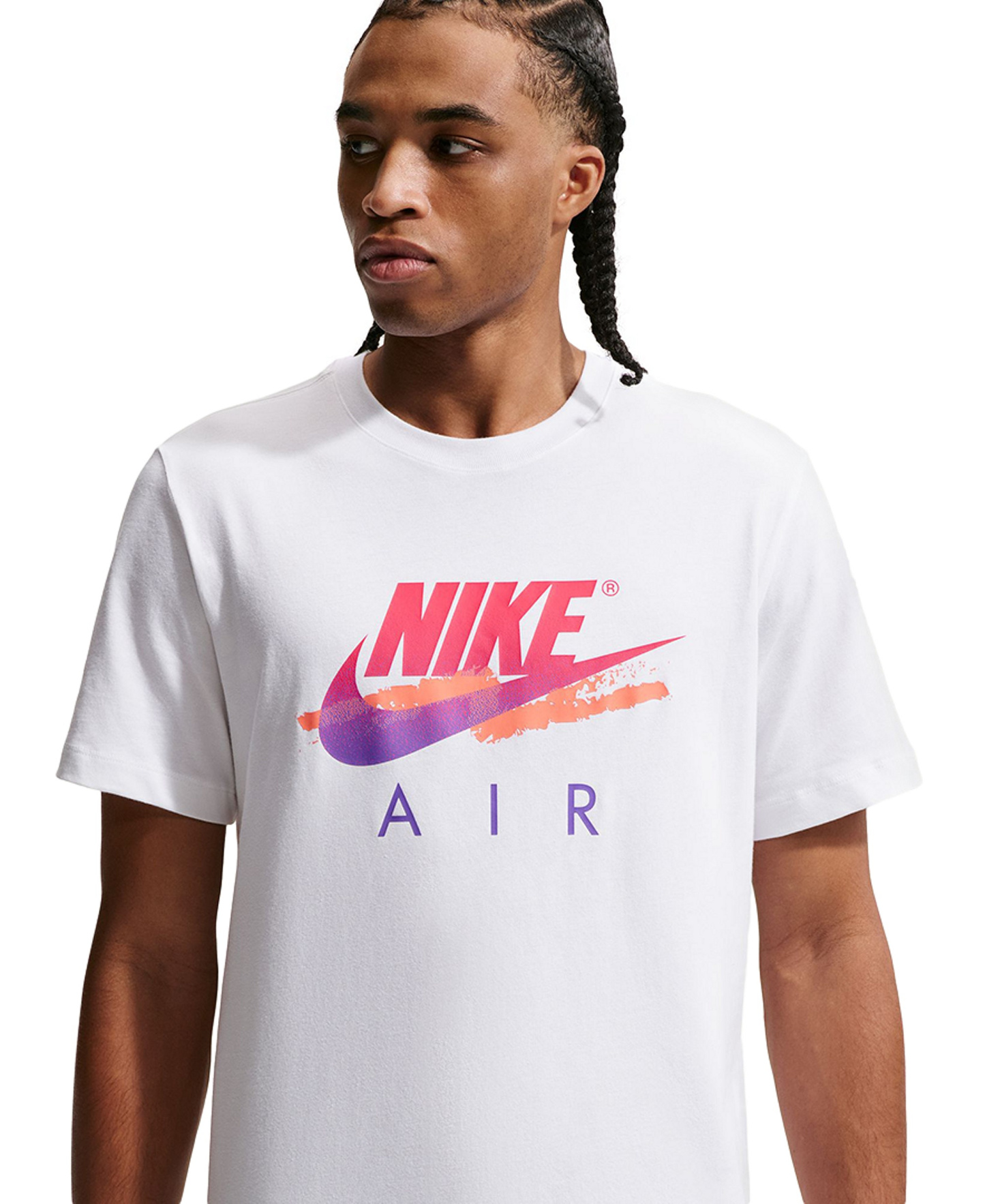 Nike Men's DNA Futura Crewneck T-Shirt - White