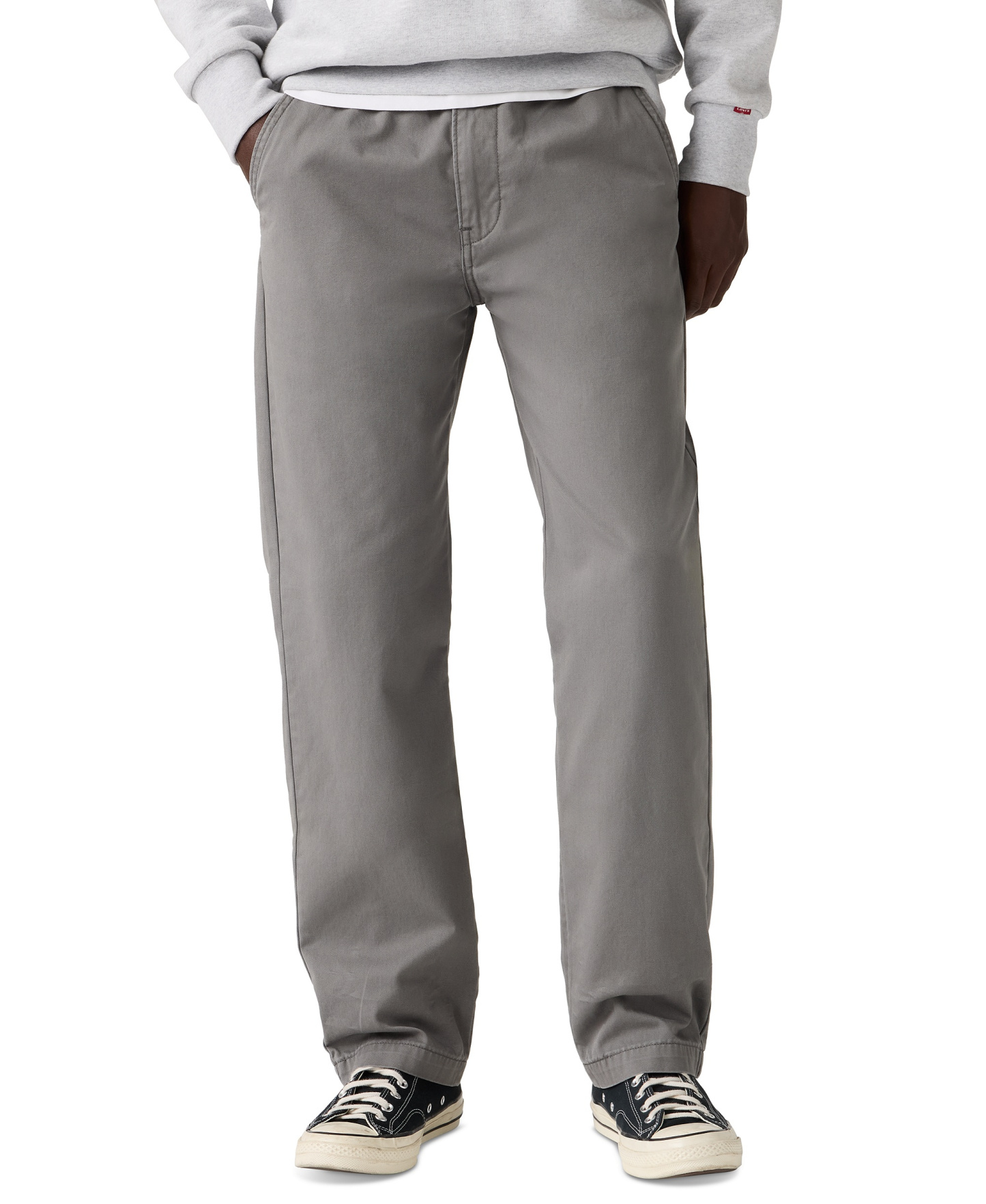 Levi's Men's Comfort Regular-Fit Pants - Pewter