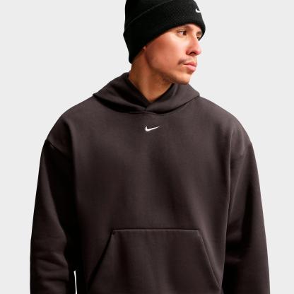 Men's Nithtke Solo Swoosh Pullover Hoodie - Velvet Brown/Sail