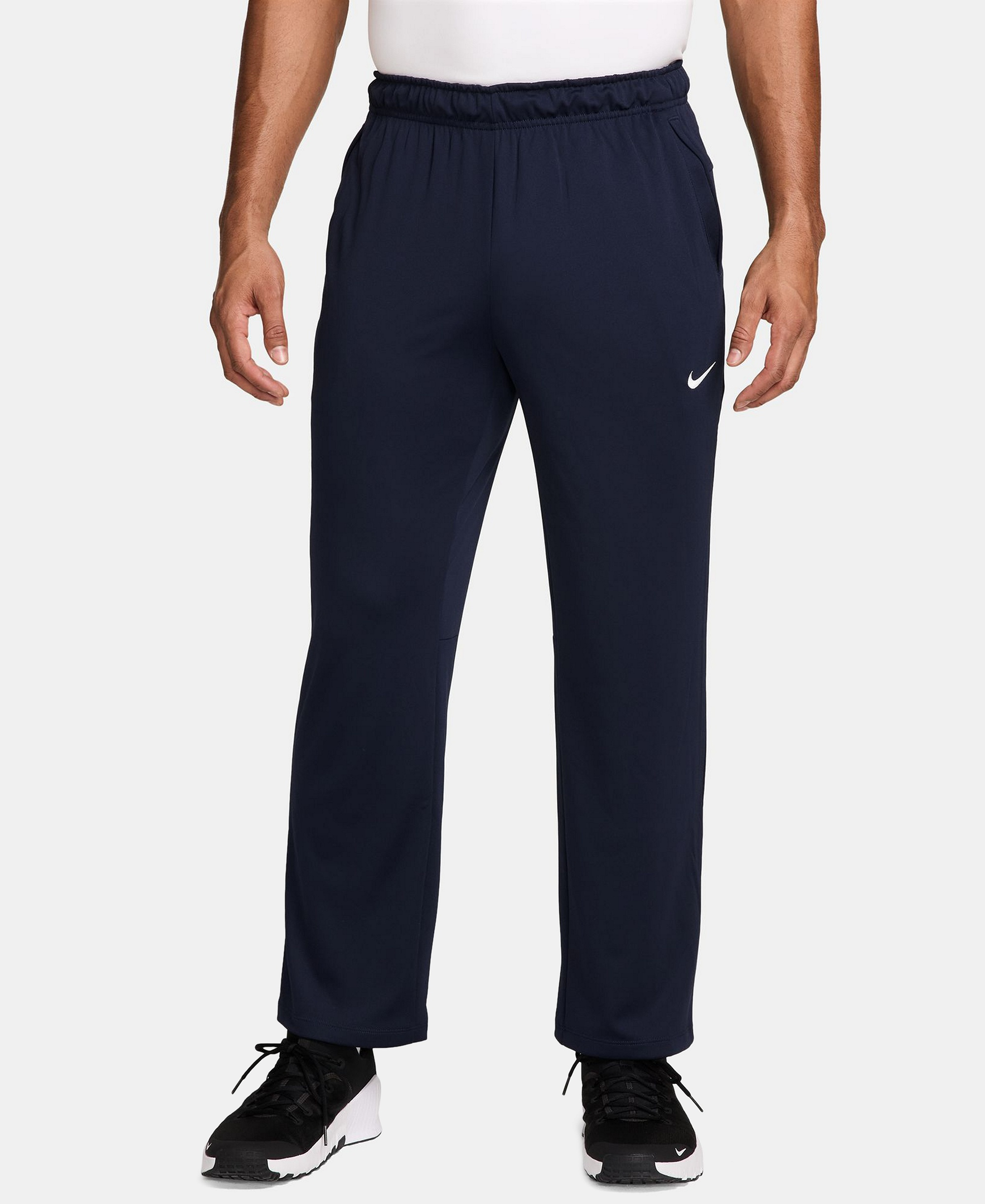 Nike Men's Flex Dri-FIT Pants - Obsidian/White