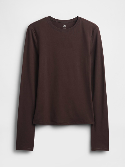 CloseKnit Jersey T-Shirt - Terra brown