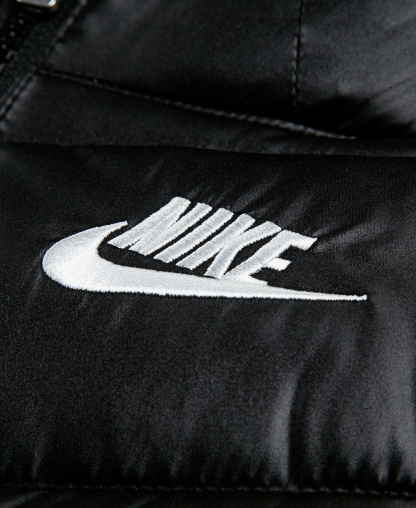 Nike Boys' 4-7 All Day Play Puffer Full-Zip Jacket - Black