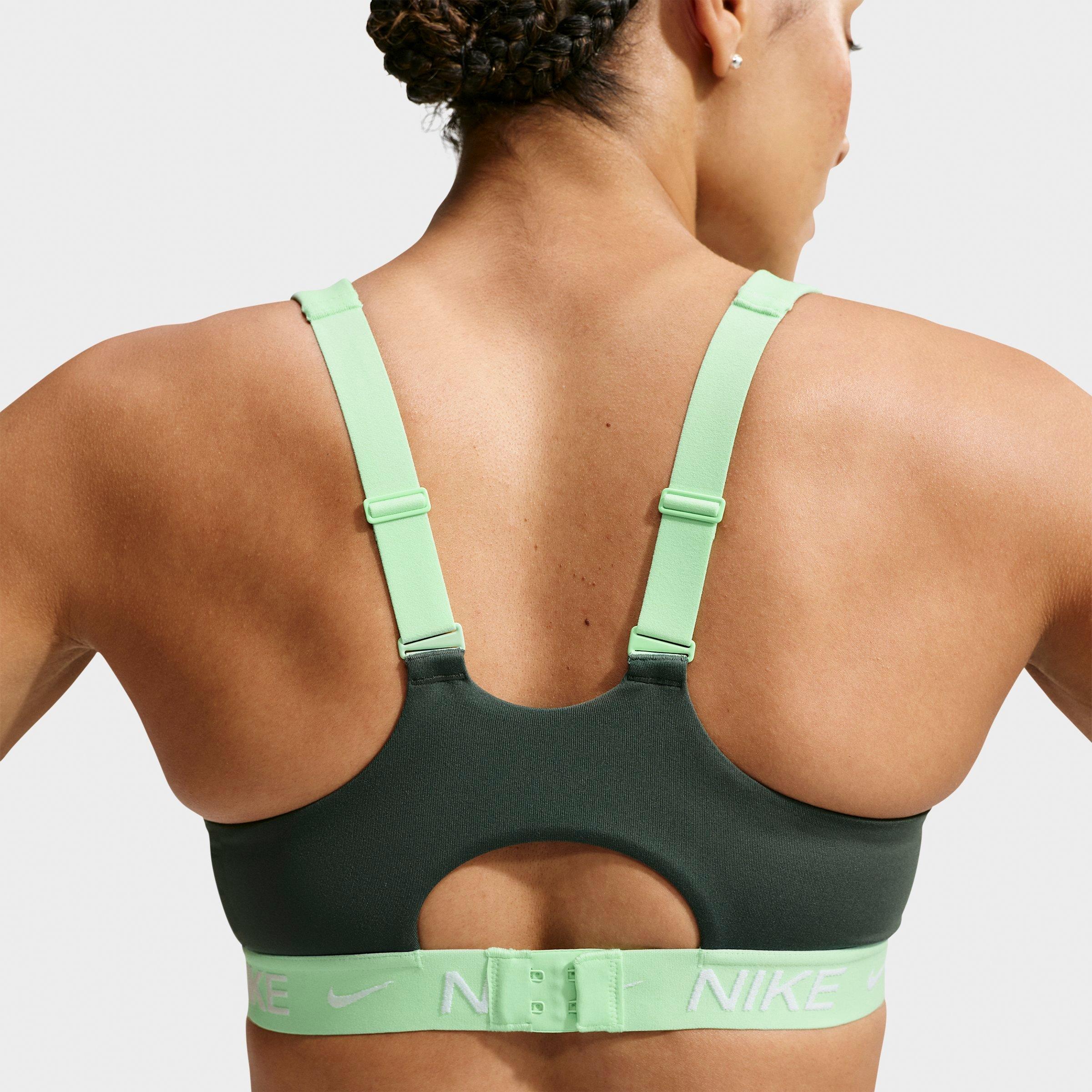 Women's Nithtke Dri-FIT Indy High Support Sports Bra - Cucumber Calm/Camo Green