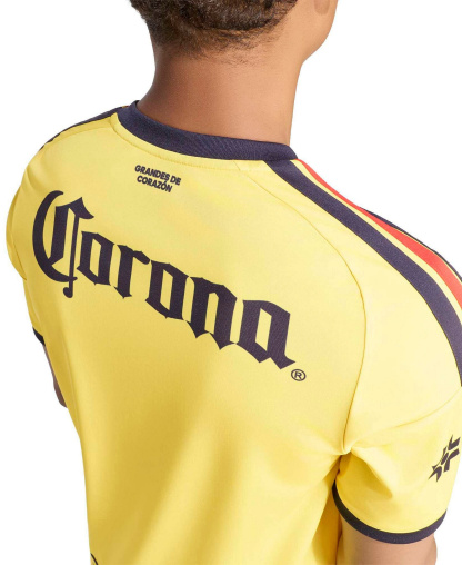 adidas Men's Yellow Club America 2026/27 Home Replica Jersey - Yellow