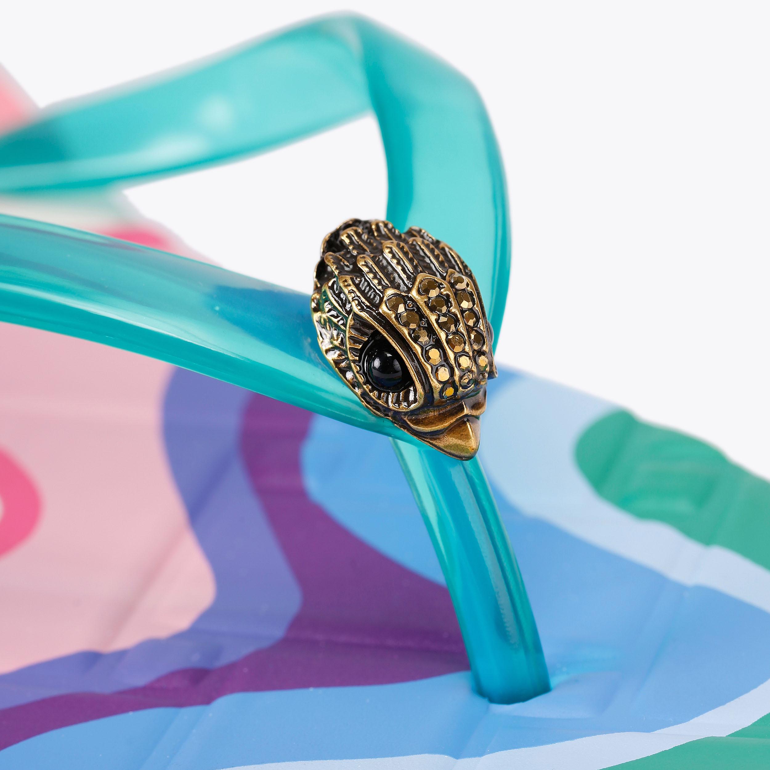 Kurt Geiger London Kensington Flip Flop Sandal - Blue - view 6