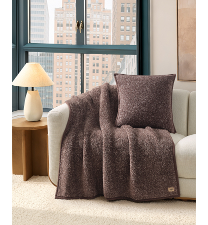 UGG® Classic UGGfluff Throw, 50" x 70" - Burnt Cedar