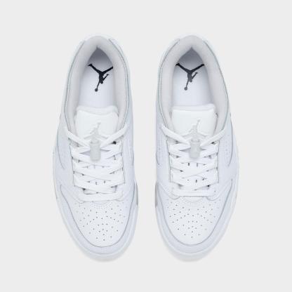 Women's Jordan Sixty Plus Low Casual Shoes - White/Anthracite/Neutral Grey - Left shoe facing left. Outside of the shoe. - view 5